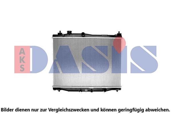 Dasis 100097N Радиатор охлаждения двигателя 100097N: Отличная цена - Купить в Польше на 2407.PL!