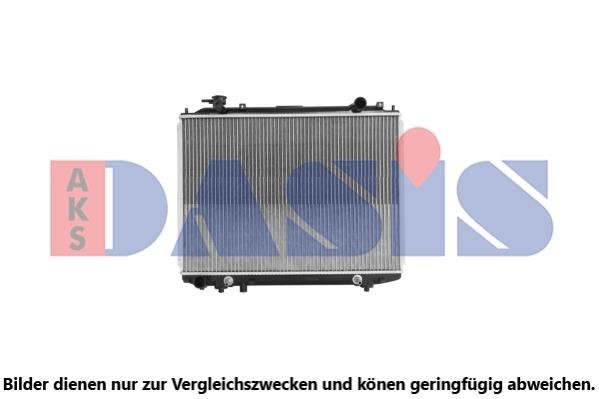 Dasis 110093N Радиатор, охлаждение двигателя 110093N: Отличная цена - Купить в Польше на 2407.PL!