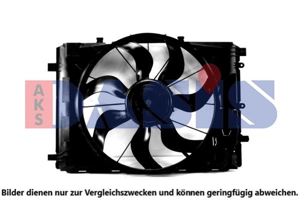 Dasis 128196N Fan, radiator 128196N: Buy near me in Poland at 2407.PL - Good price!