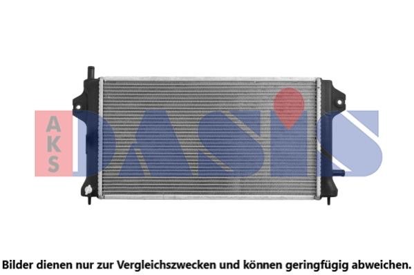 Dasis 140115N Радіатор, система охолодження двигуна 140115N: Приваблива ціна - Купити у Польщі на 2407.PL!