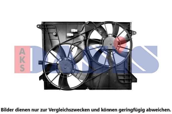 Dasis 158134N Fan, radiator 158134N: Buy near me in Poland at 2407.PL - Good price!