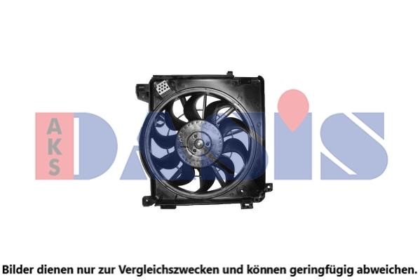 Dasis 158137N Fan, radiator 158137N: Buy near me in Poland at 2407.PL - Good price!