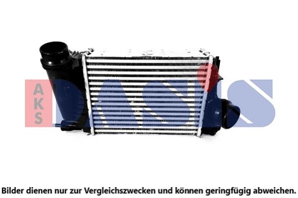 Dasis 187040N Intercooler, charger 187040N: Buy near me at 2407.PL in Poland at an Affordable price!