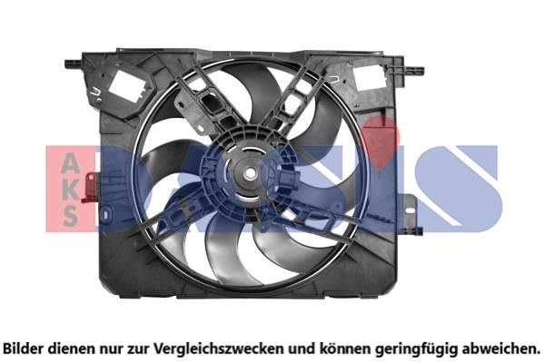 Dasis 188097N Hub, engine cooling fan wheel 188097N: Buy near me at 2407.PL in Poland at an Affordable price!
