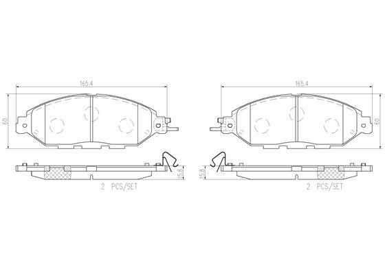 Brembo P56107N Klocki hamulcowe, zestaw P56107N: Atrakcyjna cena w Polsce na 2407.PL - Zamów teraz!