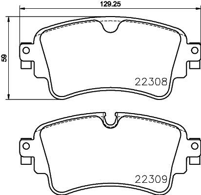 Brembo P 85 154X BREMBO XTRA disc brake pads, set P85154X: Buy near me at 2407.PL in Poland at an Affordable price!