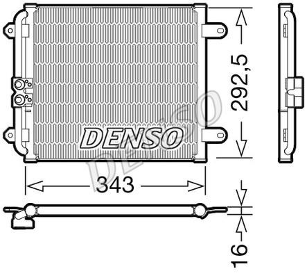 DENSO DCN02032 Cooler Module DCN02032: Buy near me in Poland at 2407.PL - Good price!