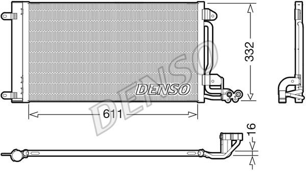 DENSO DCN02034 Cooler Module DCN02034: Buy near me in Poland at 2407.PL - Good price!