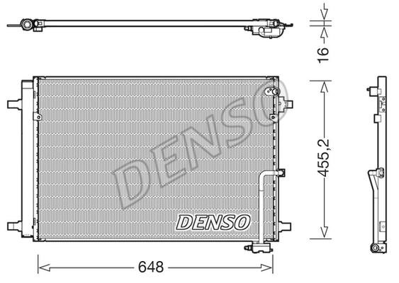 DENSO DCN02042 Cooler Module DCN02042: Buy near me in Poland at 2407.PL - Good price!