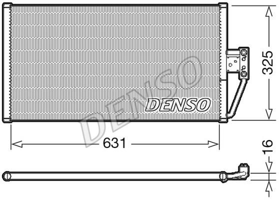 DENSO DCN05021 Радіатор кондиціонера (Конденсатор) DCN05021: Приваблива ціна - Купити у Польщі на 2407.PL!