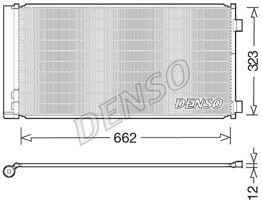 DENSO DCN05103 Радиатор кондиционера (Конденсатор) DCN05103: Отличная цена - Купить в Польше на 2407.PL!