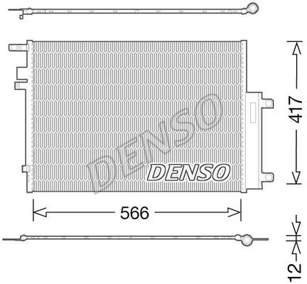 DENSO DCN06017 Радиатор кондиционера (Конденсатор) DCN06017: Купить в Польше - Отличная цена на 2407.PL!