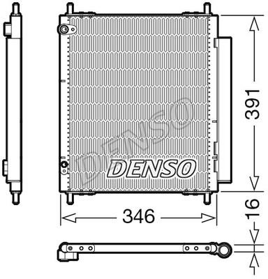 DENSO DCN07003 Радиатор кондиционера (Конденсатор) DCN07003: Отличная цена - Купить в Польше на 2407.PL!