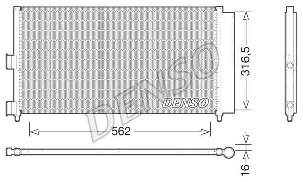 DENSO DCN09072 Радиатор кондиционера (Конденсатор) DCN09072: Купить в Польше - Отличная цена на 2407.PL!