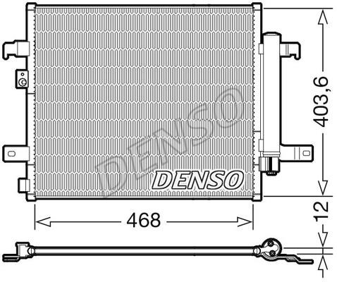 DENSO DCN09124 Cooler Module DCN09124: Buy near me in Poland at 2407.PL - Good price!