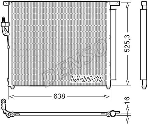 DENSO DCN10049 Радиатор кондиционера (Конденсатор) DCN10049: Отличная цена - Купить в Польше на 2407.PL!