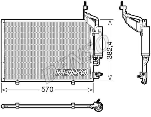 DENSO DCN10050 Cooler Module DCN10050: Buy near me in Poland at 2407.PL - Good price!