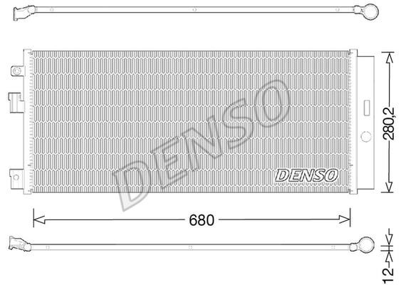 DENSO DCN20023 Радиатор кондиционера (Конденсатор) DCN20023: Отличная цена - Купить в Польше на 2407.PL!