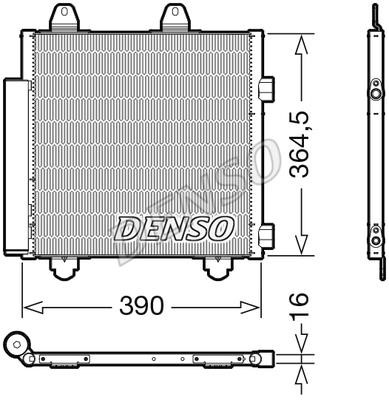 DENSO DCN21033 Радиатор кондиционера (Конденсатор) DCN21033: Отличная цена - Купить в Польше на 2407.PL!