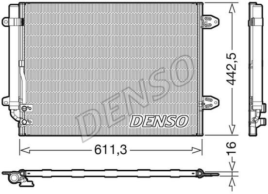 DENSO DCN32013 Радиатор кондиционера (Конденсатор) DCN32013: Отличная цена - Купить в Польше на 2407.PL!