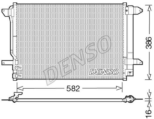 DENSO DCN32027 Радіатор кондиціонера (Конденсатор) DCN32027: Приваблива ціна - Купити у Польщі на 2407.PL!