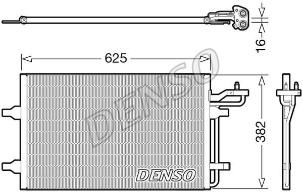 DENSO DCN33009 Радіатор кондиціонера (Конденсатор) DCN33009: Приваблива ціна - Купити у Польщі на 2407.PL!