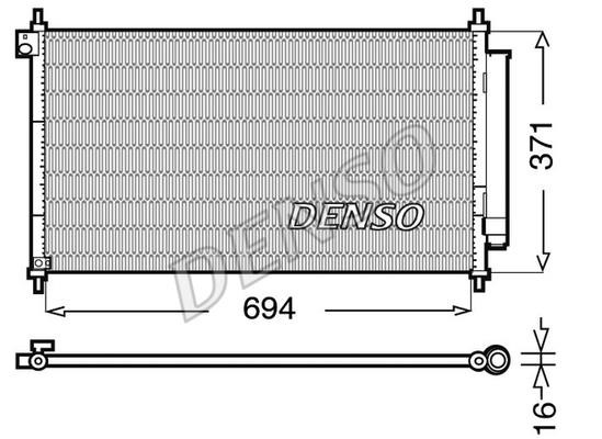 DENSO DCN40012 Радиатор кондиционера (Конденсатор) DCN40012: Отличная цена - Купить в Польше на 2407.PL!