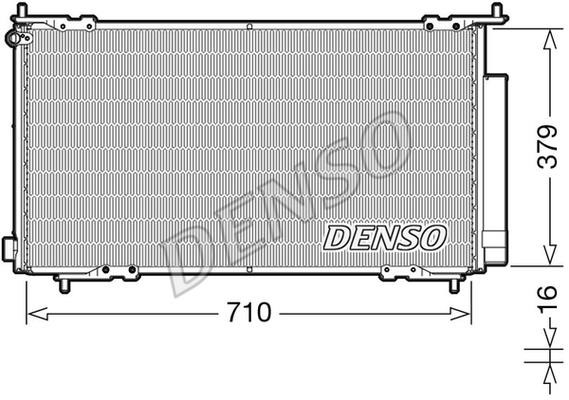 DENSO DCN40015 Радиатор кондиционера (Конденсатор) DCN40015: Отличная цена - Купить в Польше на 2407.PL!