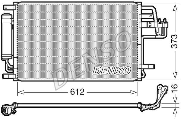 DENSO DCN41007 Cooler Module DCN41007: Buy near me in Poland at 2407.PL - Good price!