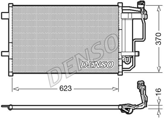 DENSO DCN44007 Радіатор кондиціонера (Конденсатор) DCN44007: Приваблива ціна - Купити у Польщі на 2407.PL!