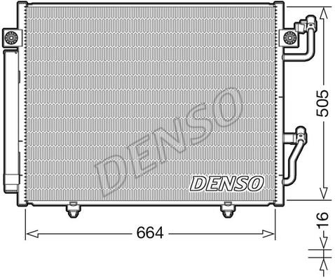 DENSO DCN45005 Радиатор кондиционера (Конденсатор) DCN45005: Отличная цена - Купить в Польше на 2407.PL!