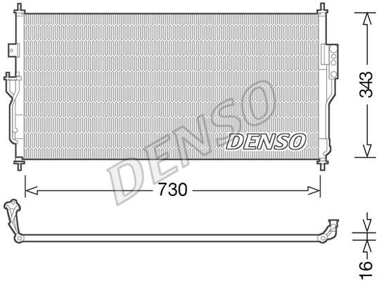 DENSO DCN46006 Cooler Module DCN46006: Buy near me in Poland at 2407.PL - Good price!
