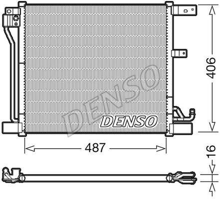DENSO DCN46018 Радиатор кондиционера (Конденсатор) DCN46018: Отличная цена - Купить в Польше на 2407.PL!