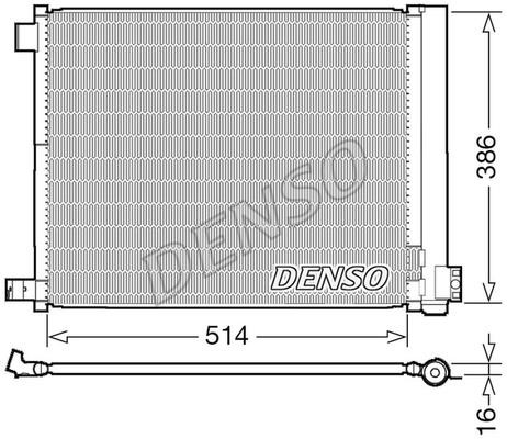 DENSO DCN46022 Радиатор кондиционера (Конденсатор) DCN46022: Отличная цена - Купить в Польше на 2407.PL!