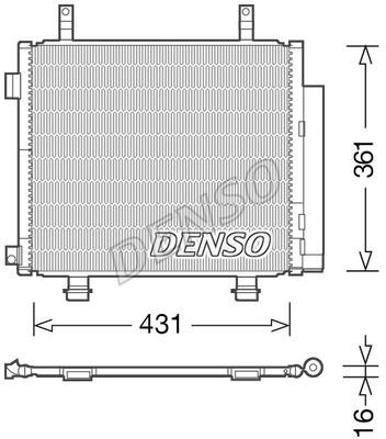 DENSO DCN47004 Cooler Module DCN47004: Buy near me at 2407.PL in Poland at an Affordable price!