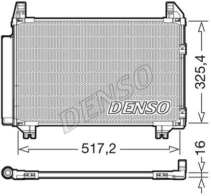 DENSO DCN50101 Радиатор кондиционера (Конденсатор) DCN50101: Купить в Польше - Отличная цена на 2407.PL!