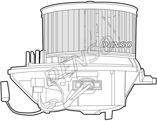 DENSO DEA07004 Fan assy - heater motor DEA07004: Buy near me at 2407.PL in Poland at an Affordable price!