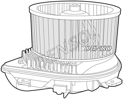 DENSO DEA07013 Fan assy - heater motor DEA07013: Buy near me in Poland at 2407.PL - Good price!