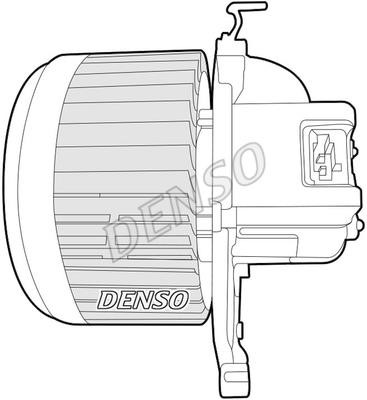 DENSO DEA07019 Fan assy - heater motor DEA07019: Buy near me in Poland at 2407.PL - Good price!