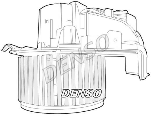 DENSO DEA07022 Fan assy - heater motor DEA07022: Buy near me in Poland at 2407.PL - Good price!