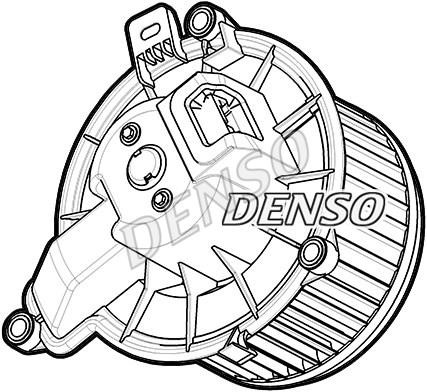 DENSO DEA12007 Вентилятор отопителя салона DEA12007: Отличная цена - Купить в Польше на 2407.PL!