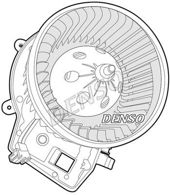 DENSO DEA17001 Fan assy - heater motor DEA17001: Buy near me in Poland at 2407.PL - Good price!
