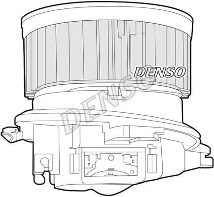 DENSO DEA21007 Вентилятор отопителя салона DEA21007: Отличная цена - Купить в Польше на 2407.PL!