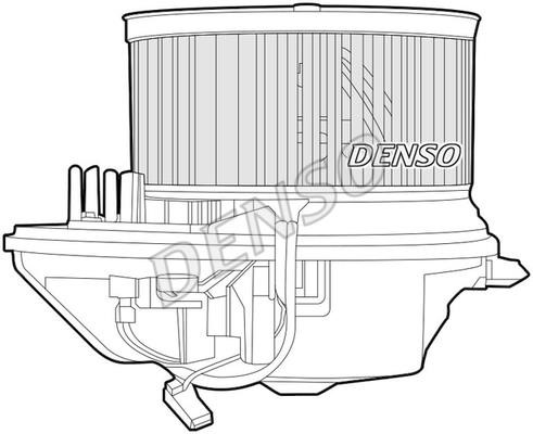 DENSO DEA21008 Fan assy - heater motor DEA21008: Buy near me in Poland at 2407.PL - Good price!