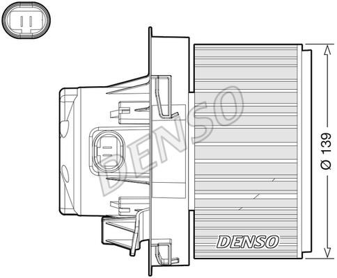 DENSO DEA21012 Fan assy - heater motor DEA21012: Buy near me in Poland at 2407.PL - Good price!