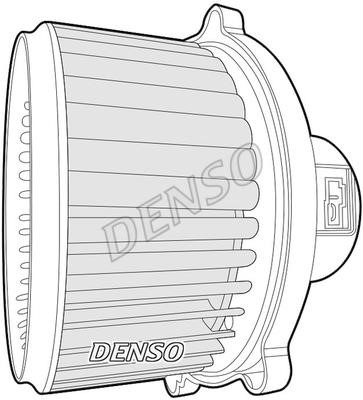 DENSO DEA43008 Вентилятор отопителя салона DEA43008: Отличная цена - Купить в Польше на 2407.PL!