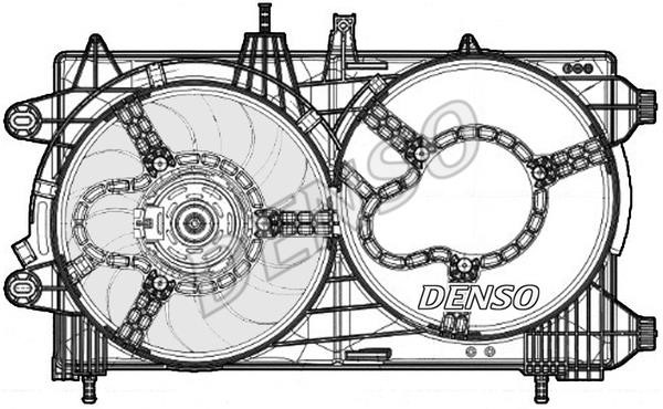 DENSO DER13012 Вентилятор радіатора DER13012: Приваблива ціна - Купити у Польщі на 2407.PL!