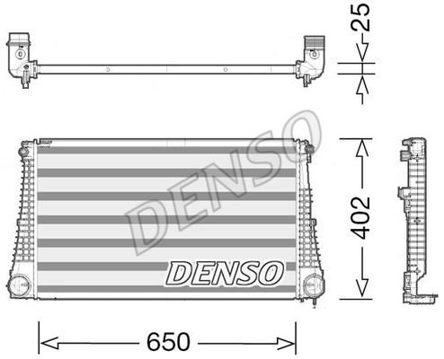 DENSO DIT06003 Intercooler, charger DIT06003: Buy near me in Poland at 2407.PL - Good price!