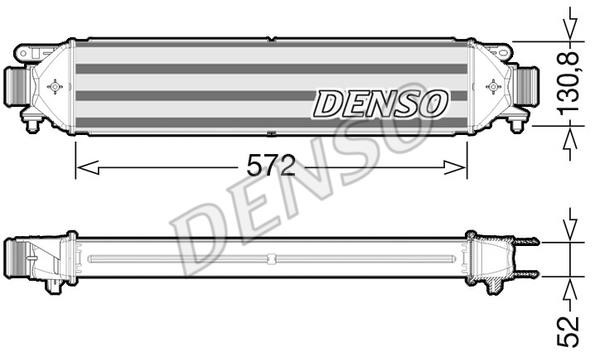 DENSO DIT09103 Intercooler, charger DIT09103: Buy near me in Poland at 2407.PL - Good price!