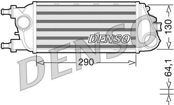 DENSO DIT13003 Intercooler, charger DIT13003: Buy near me in Poland at 2407.PL - Good price!